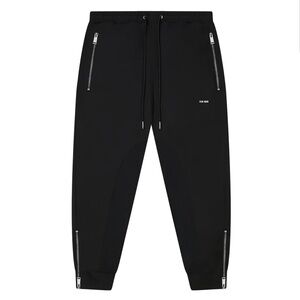 TEAM WANG Black Track Pants